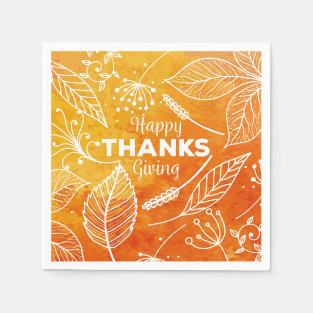 Thanksgiving Napkin (Front)