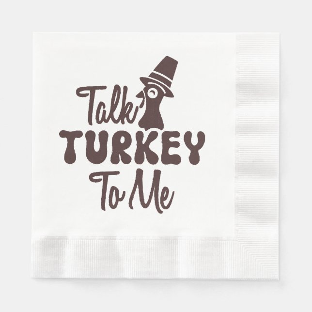 Thanksgiving  napkin (Front)