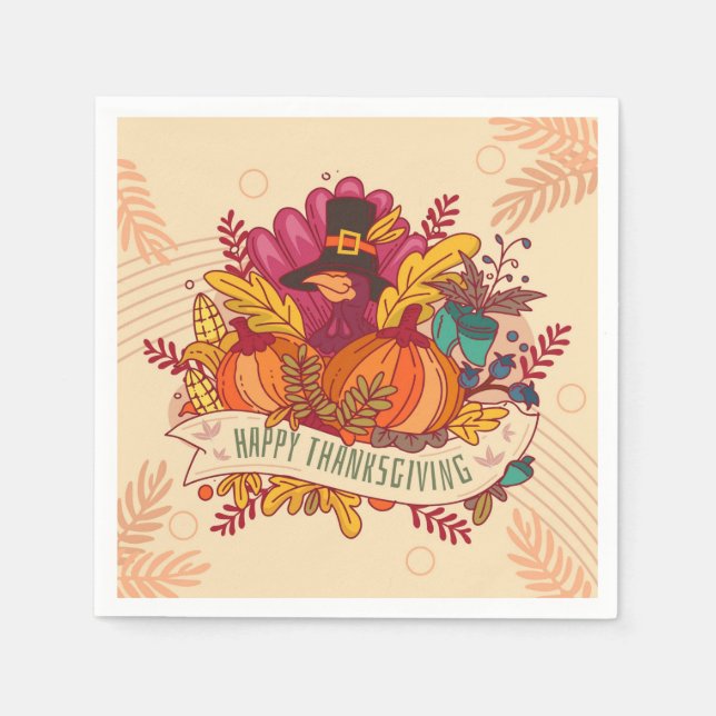 Thanksgiving Napkin (Front)