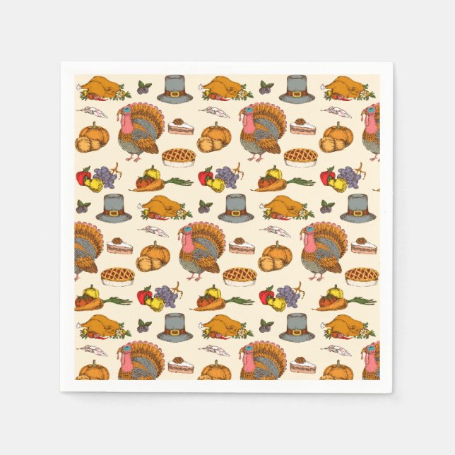 Thanksgiving Napkins (Front)