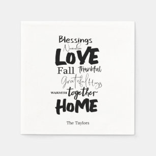 Thanksgiving  Napkins