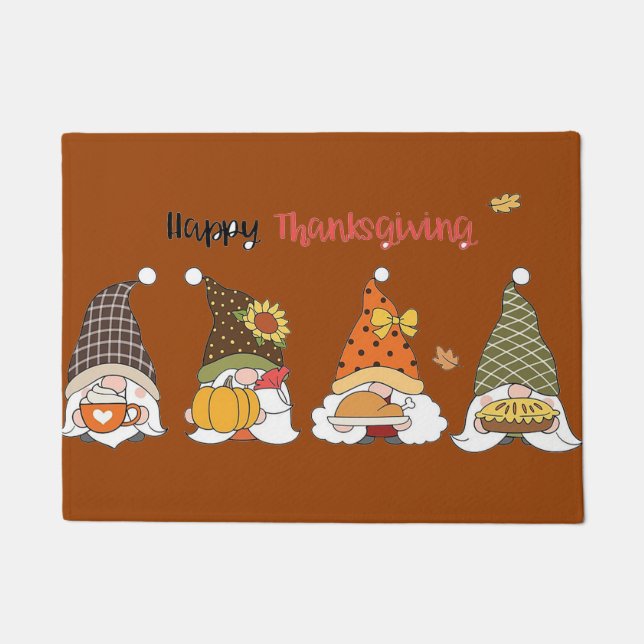 Thanksgiving Nome Door Mat (Front)
