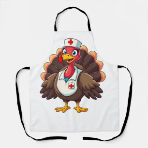 Thanksgiving Nursing Turkey Hospital Medicine Apron