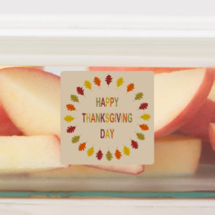 Thanksgiving Oak Leaves