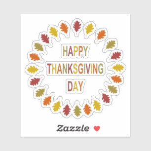 Thanksgiving Oak Leaves