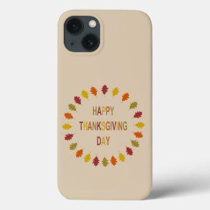 Thanksgiving Oak Leaves iPhone 13 Case