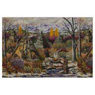 Thanksgiving of the Cayuse Fabric