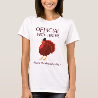 Thanksgiving Official Taste Tester T-Shirt