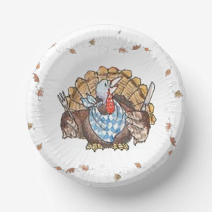 Thanksgiving Paper Bowls Plate