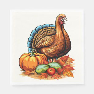 Thanksgiving Paper Napkins 