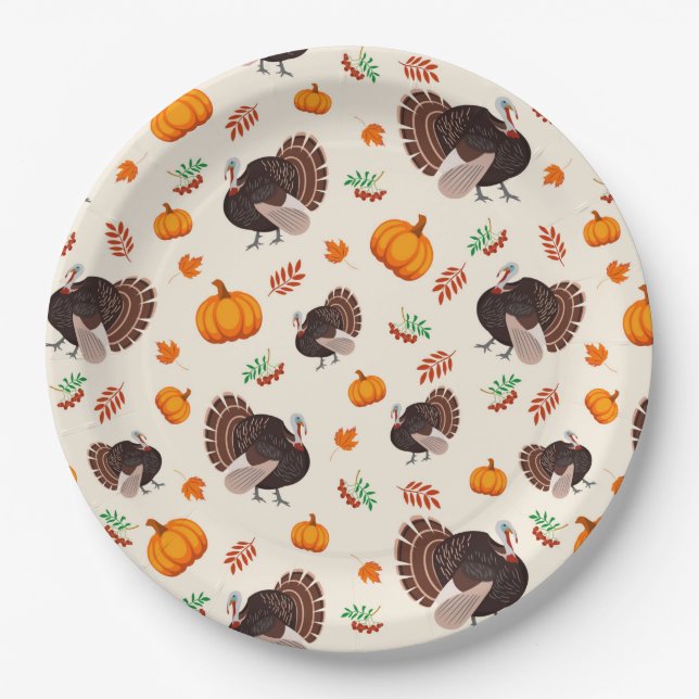 Thanksgiving Paper Plate (Front)