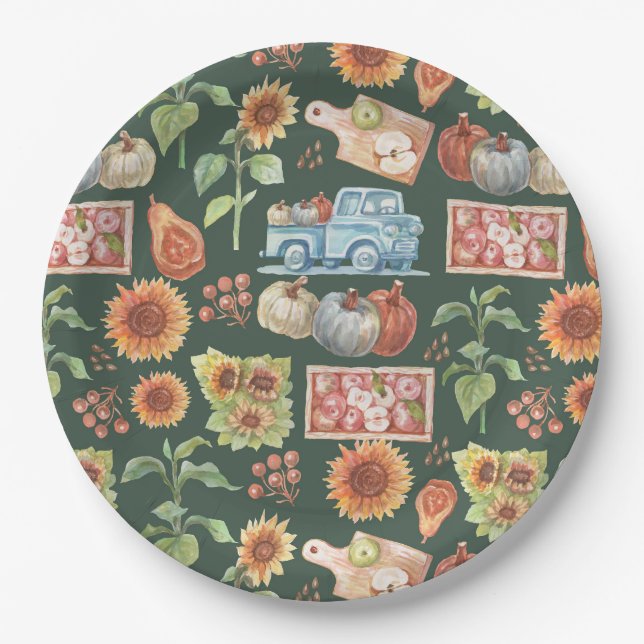 Thanksgiving Paper Plate (Front)