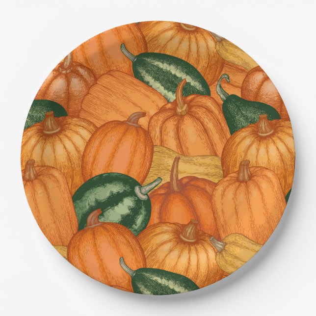 Thanksgiving Paper Plate (Front)