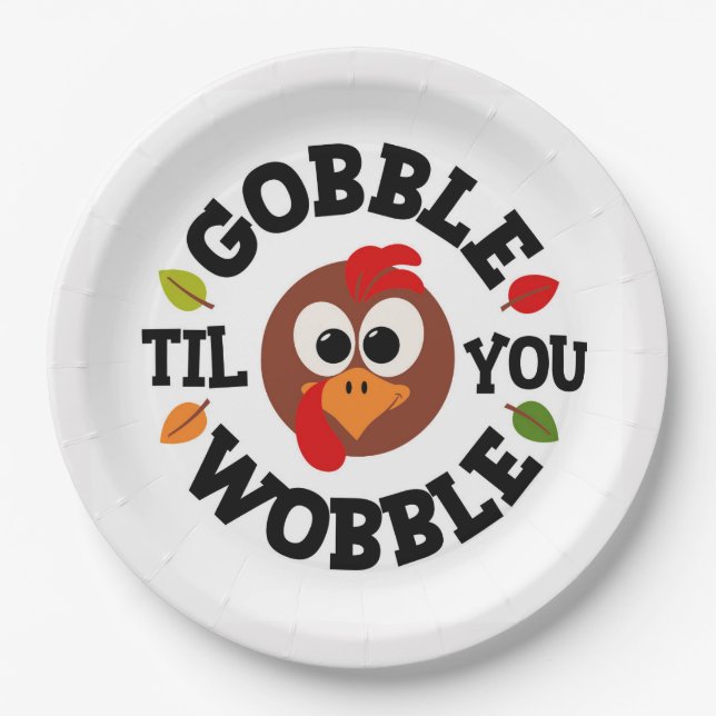 Thanksgiving Paper Plate (Front)