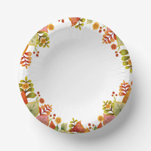 Thanksgiving  paper plate