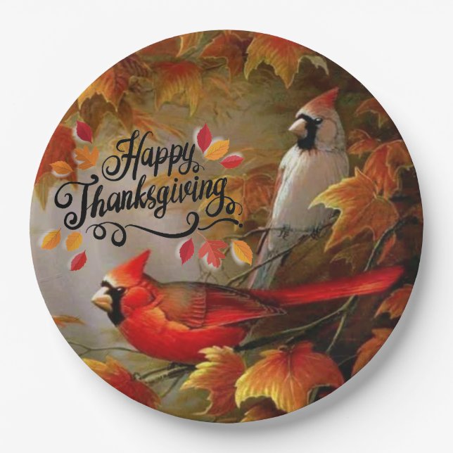Thanksgiving Paper Plate (Front)
