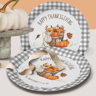 Thanksgiving Paper Plates