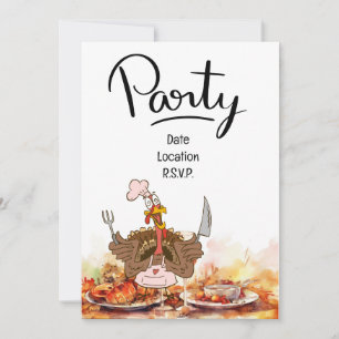 Thanksgiving Party invitation