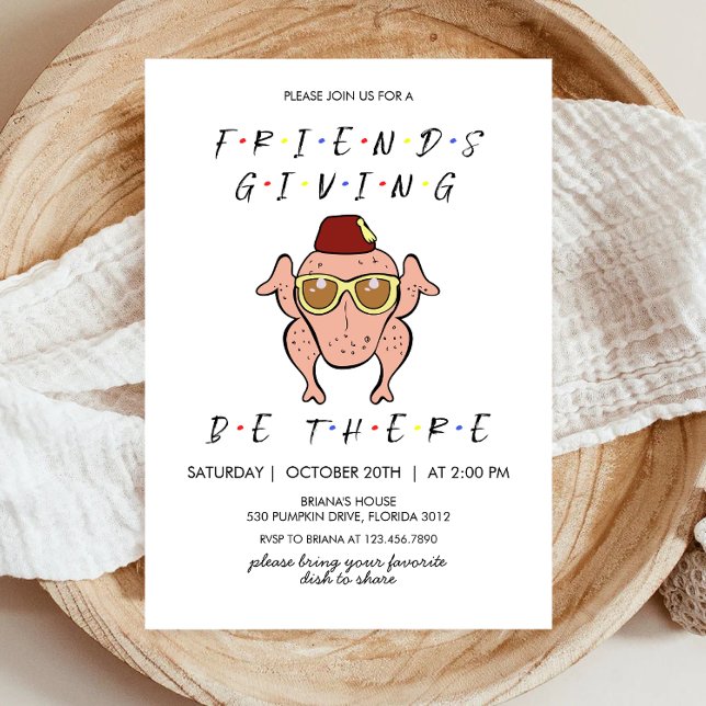 Thanksgiving Party Invitation (Creator Uploaded)