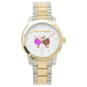 Thanksgiving Passion Two-Tone Bracelet Watch