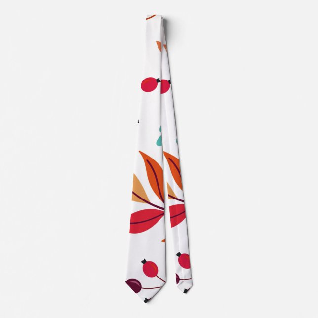 Thanksgiving Pattern Tie (Front)