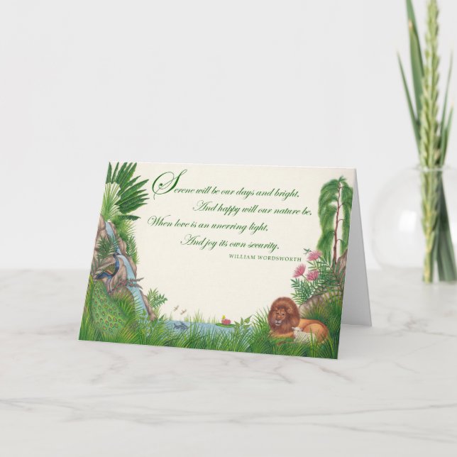 Thanksgiving ~ Peaceable Kingdom Greeting Cards (Front)