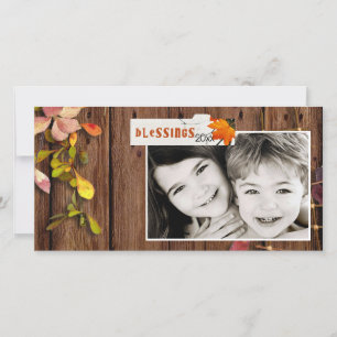 thanksgiving Photcard Holiday Card