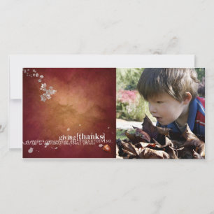 thanksgiving Photcard Holiday Card