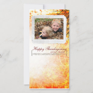 thanksgiving Photcard Holiday Card