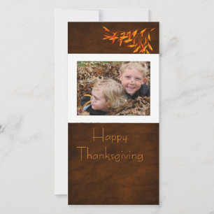 thanksgiving Photcard Holiday Card