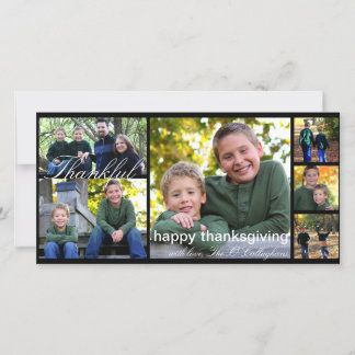 Thanksgiving Photo Card