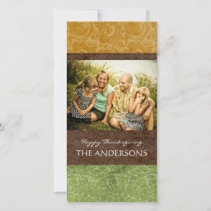 Thanksgiving Photo Card (4x8)
