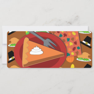 Thanksgiving Pie Holiday Card