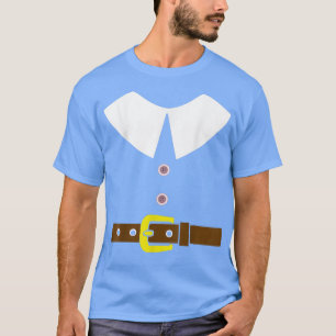 Thanksgiving Pilgrim Costume New World Pioneer Gif T-Shirt