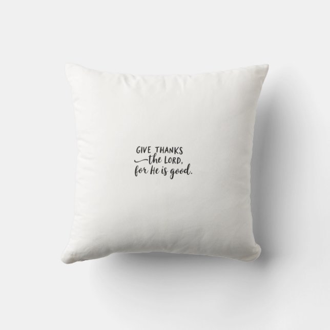 Thanksgiving Pillow (Back)