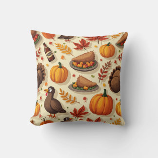 Thanksgiving pillow cushion