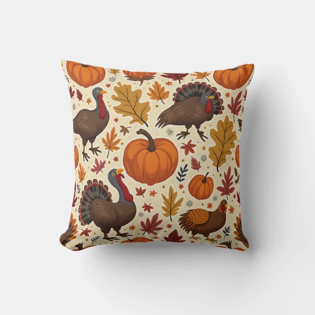 thanksgiving pillow cushion (Front)