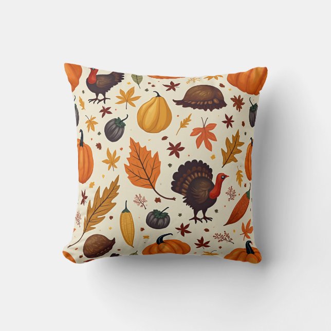 Thanksgiving pillow cushions (Front)