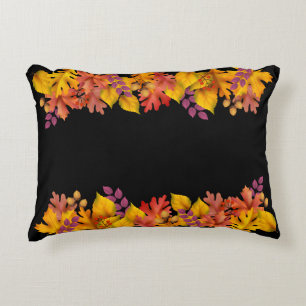 Thanksgiving Pillows Leaves of Fall Autumn