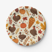  thanksgiving plate