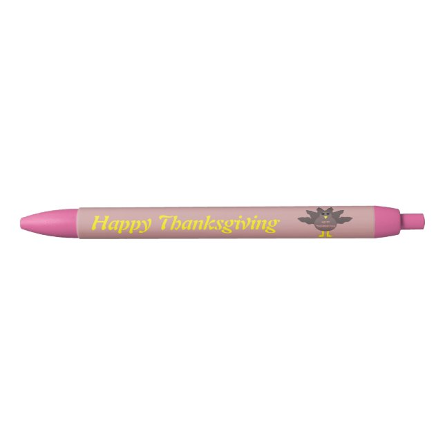 Thanksgiving Plucked Turkey Custom Pen (Front)