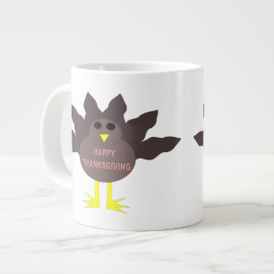 Thanksgiving Plucked Turkey Mug