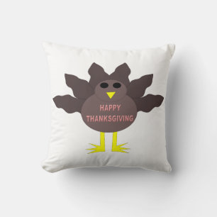 Thanksgiving Plucked Turkey Pillow