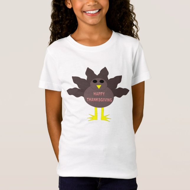 Thanksgiving Plucked Turkey T Shirt (Front)