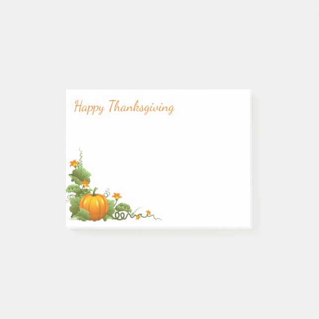 Thanksgiving Post-it-Notes Post-it Notes (Front)