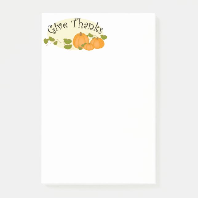 Thanksgiving Post-it-Notes Post-it Notes (Front)