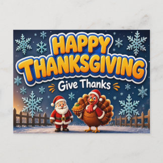 THANKSGIVING Postcard
