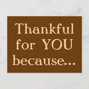 Thanksgiving Postcard