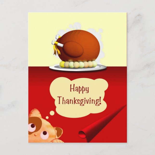 Thanksgiving Postcard (Front)