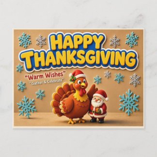 THANKSGIVING Postcard